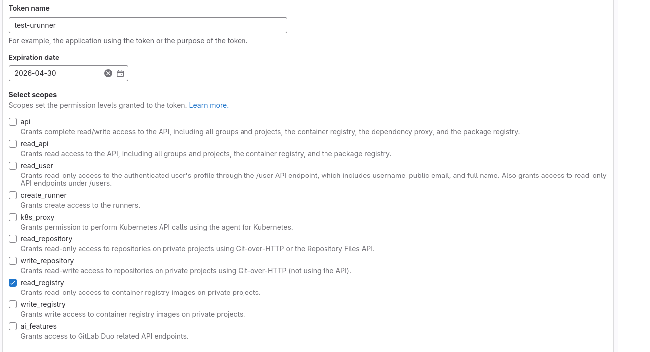 [k8s] Automatically pull images from GitLab container registry without change the tag